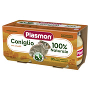 Plasmon omogeneizzato coniglio 80 g x 2 pezzi