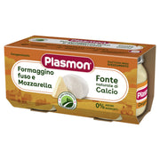 Plasmon omogeneizzato formaggino mozzarella 80 g x 2 pezzi