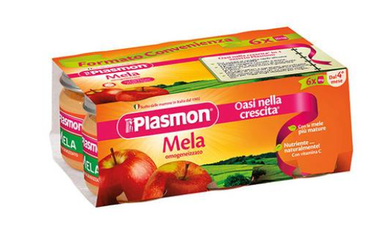 Plasmon omogeneizzato mela 6 x 104 g