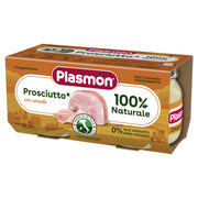 Plasmon omogeneizzato prosciutto cotto 80 g x 2 pezzi