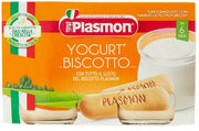 Plasmon omogeneizzato yogurt biscotto 120 g x 2 pezzi
