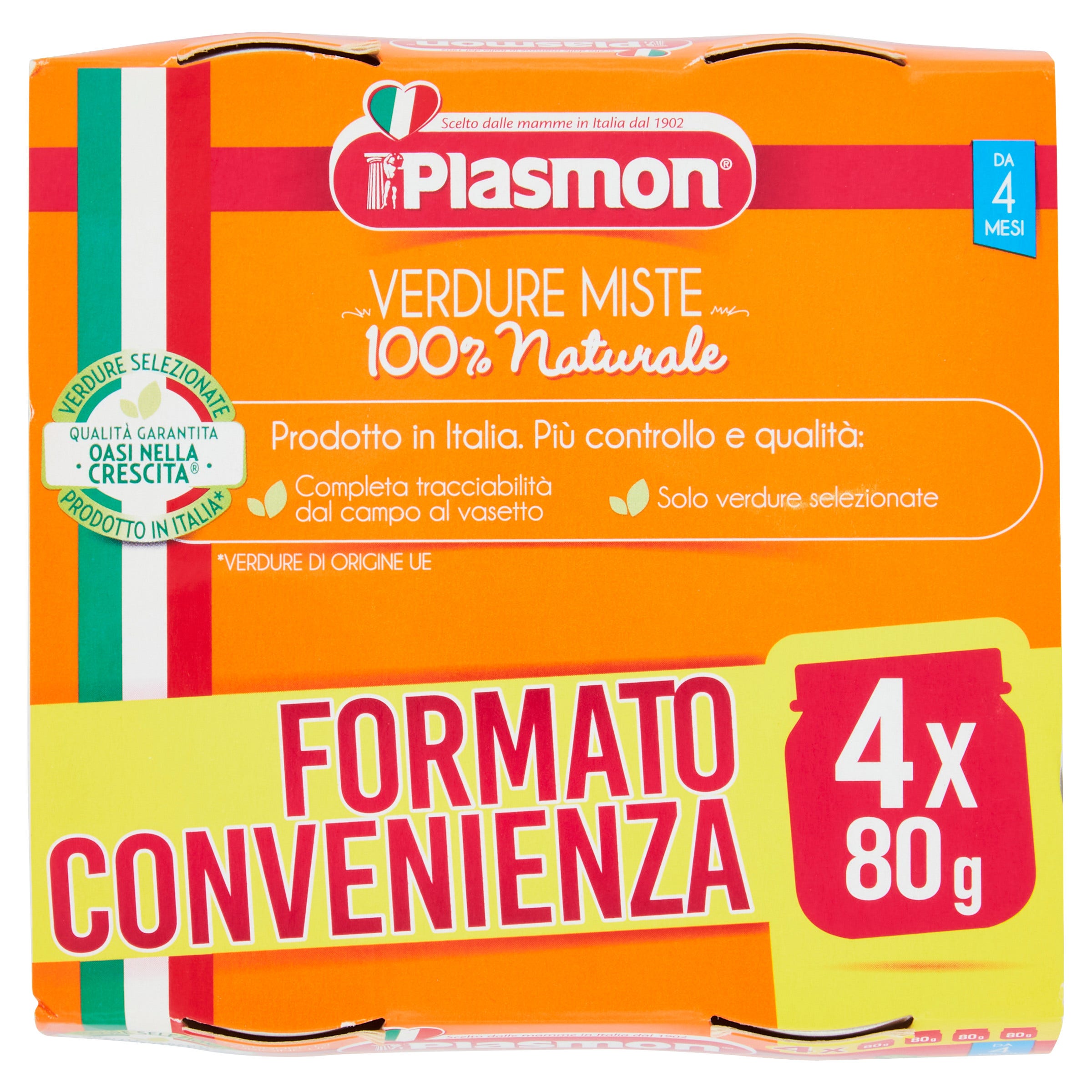 Plasmon verdure miste 4x80g