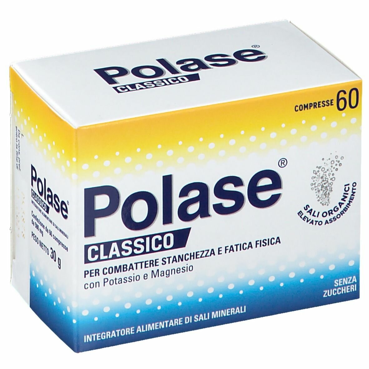 Polase Arancia Integratore Sali Minerali 60 compresse