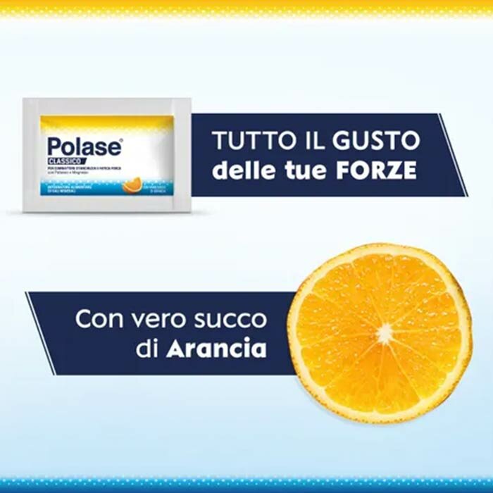Polase Classico Integratore Gusto Arancia 36 Bustine
