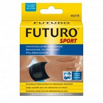 Polsino elastico universale futuro sport nero