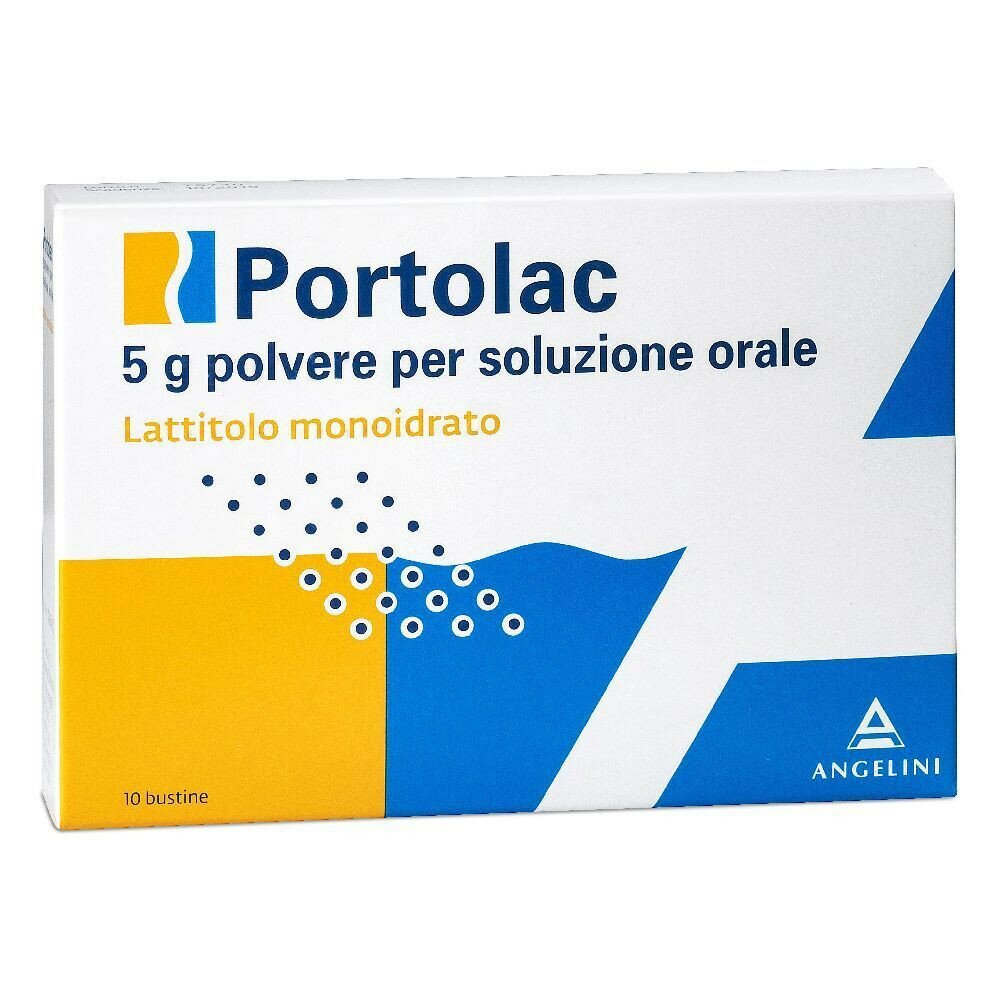 Portolac 5 g Polvere Per Soluzione Orale 10 Bustine
