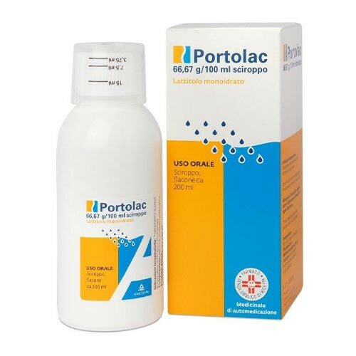 Portolac Sciroppo 66,67 g/100 ml Lattitolo 200 ml