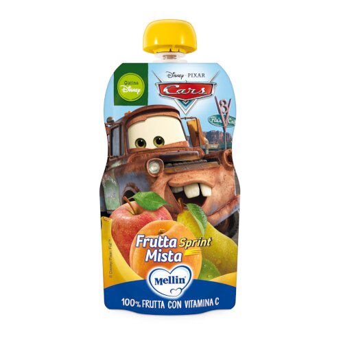 Pouch disney cars frutta mista 110 g