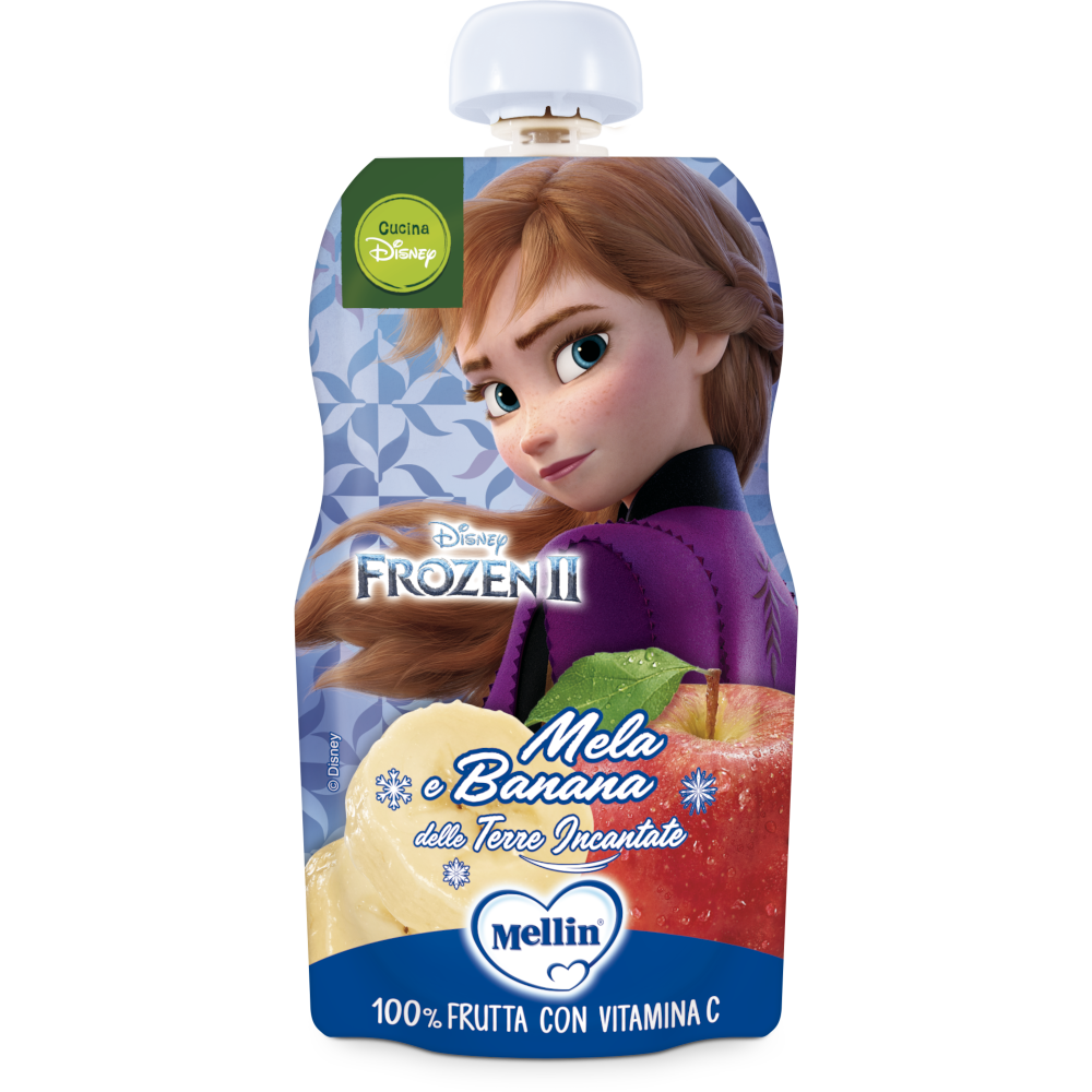 Pouch disney frozen mela banana 110 g