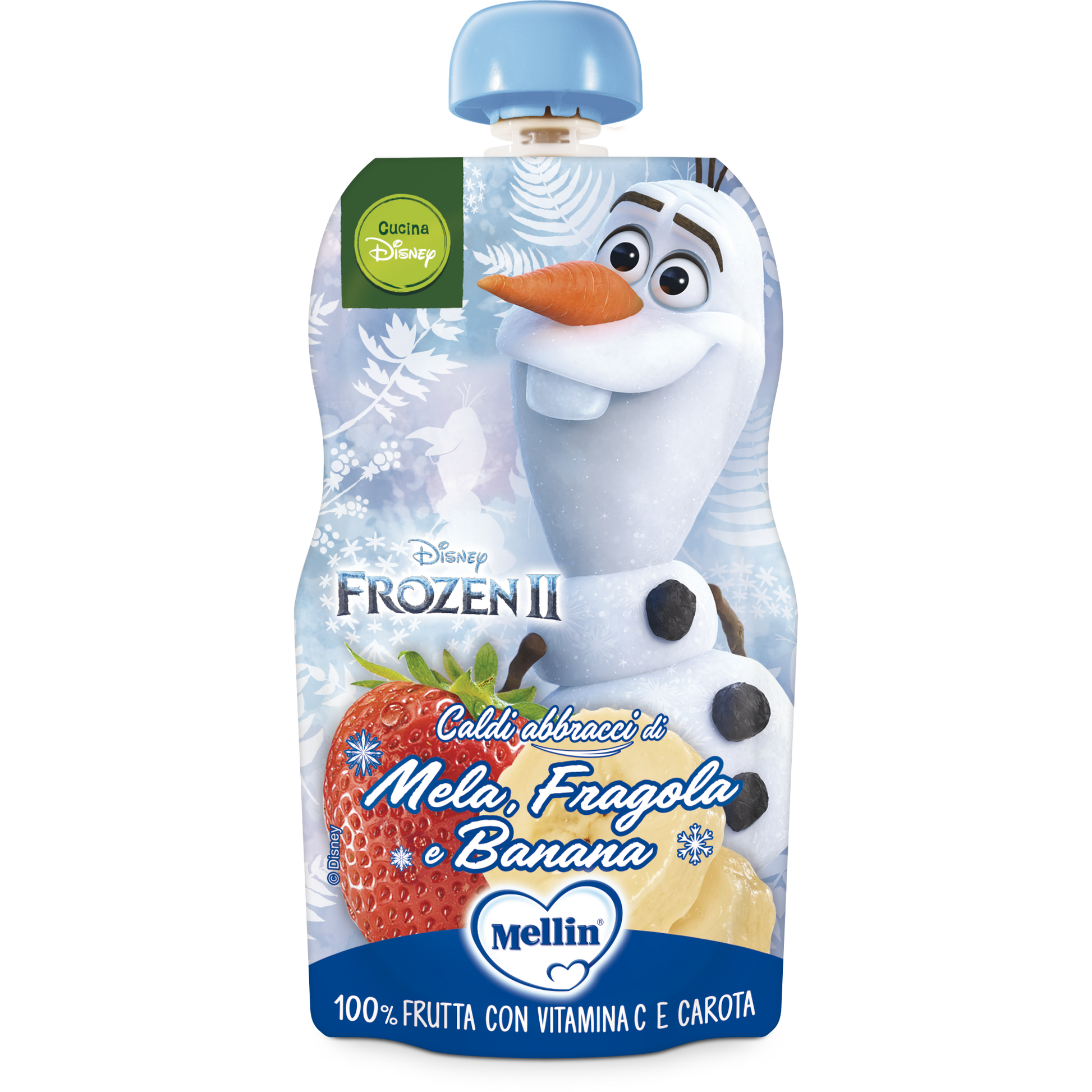 Pouch disney frozen mela fragola banana 110 g