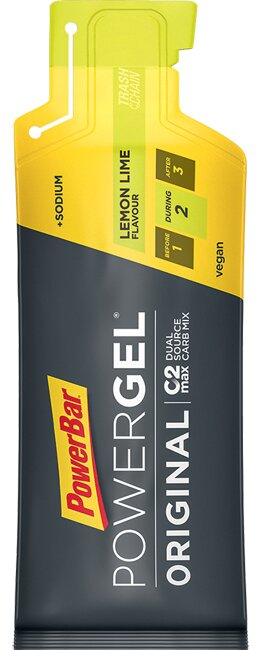 Powerbar powergel original lemon lime gel energetico 41 g