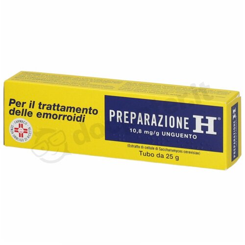 Preparazione H trattamento Emorroidi Unguento 1,08% 25g