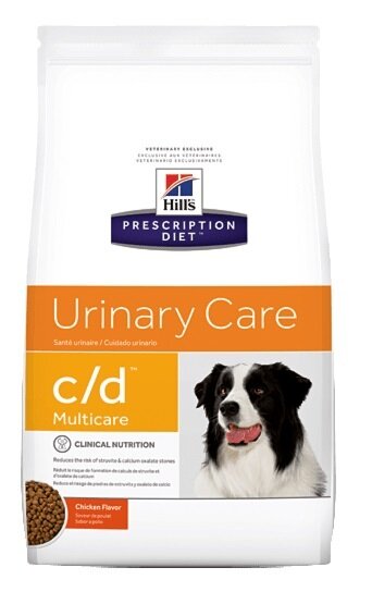 Prescription diet canine urinary care c/d multicare chicken 12 kg