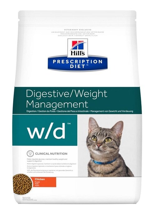 Prescription diet feline multi-benefit w/d 1,5 kg