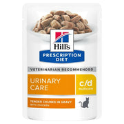 Prescription diet feline urinary care c/d chicken 85 g