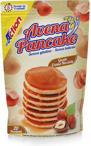 Proaction avena pancake crema di nocciole 1000 g