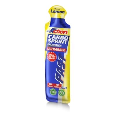 Proaction carbo sprint ultra race gel energetico al limone 60 ml