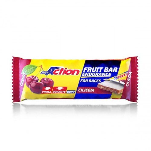 Proaction fruit bar barretta energetica alla ciliegia 40 g