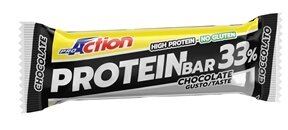 Proaction barretta proteica 33% gusto cioccolato 50 g
