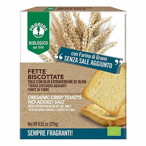 Probios Fette Biscottate Senza Sale Aggiunto 270 g