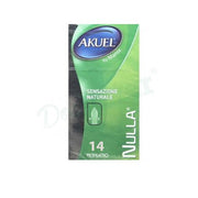 Profilattico akuel nulla classico 14 pezzi