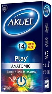 Profilattico akuel play anatomico 14 pezzi