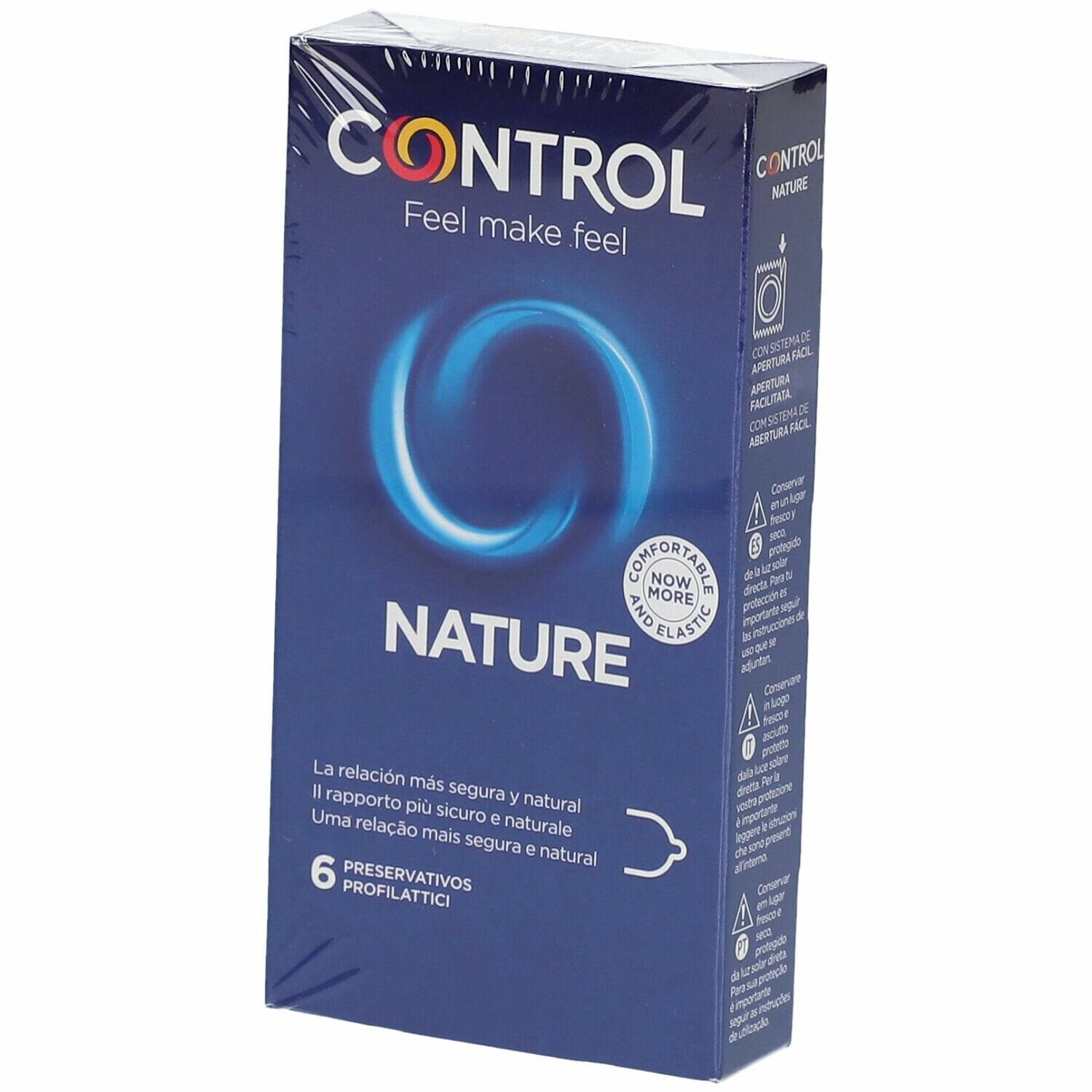 Profilattico control new nature 2,0 6 pezzi
