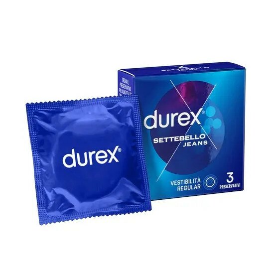Profilattico durex settebello jeans 3 pezzi