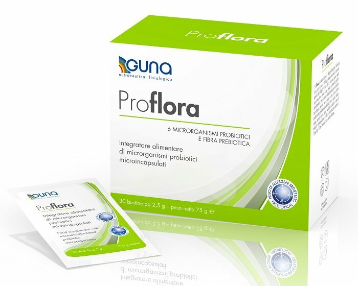 Proflora Guna Integratore di Fermenti Lattici 30 Bustine