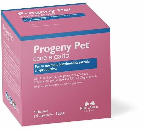 Progeny Pet Integratore Alimentare Veterinario 60 Bustine