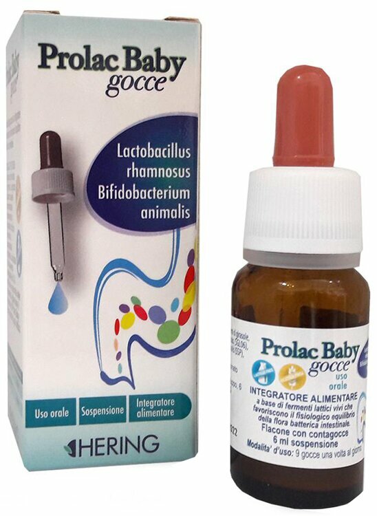 Prolac Baby, Integratore di Fermenti lattici in gocce 6 ml