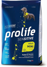 Prolife dog sensitive coniglio e patate adult mini 2kg