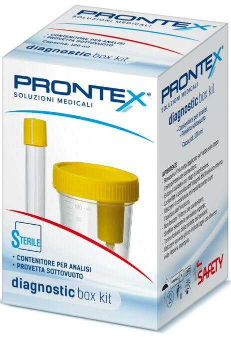 Prontex diagnostic kit provetta 120 ml