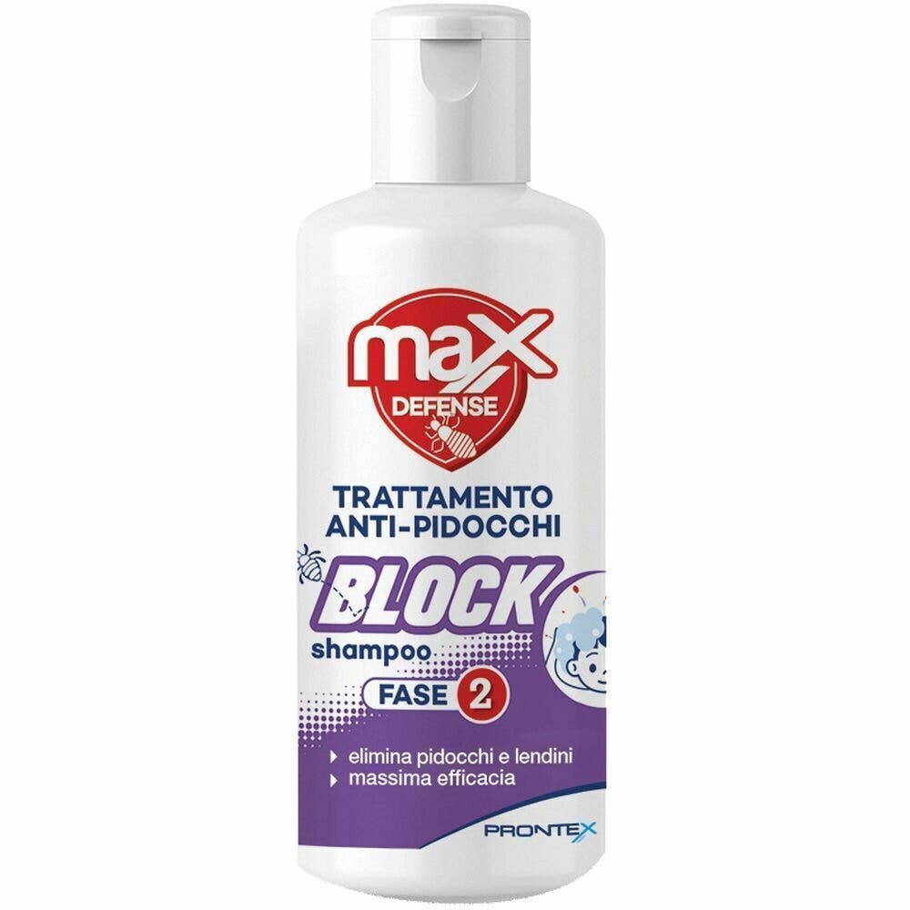 Prontex max defense block shampoo anti-pidocchi 150ml