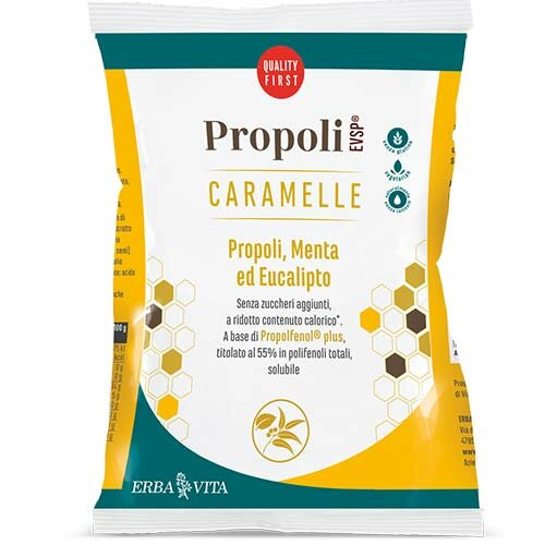Propoli Evsp Caramelle Gusto Menta Ed Eucalipto 65 g