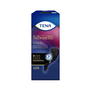 Proteggi slip nero incontinenza leggera tena silhouette noir normal 26 pezzi