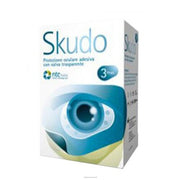 Protezione oculare skudo con valva trasparente 3 pezzi