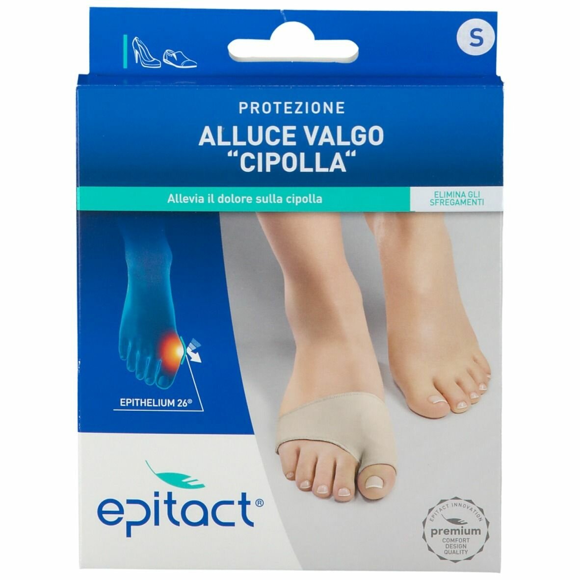 Epitact protezione alluce valgo in gel small