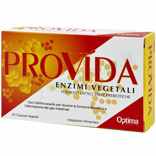 Provida enzimi vegetali astuccio 30 capsule 500 mg