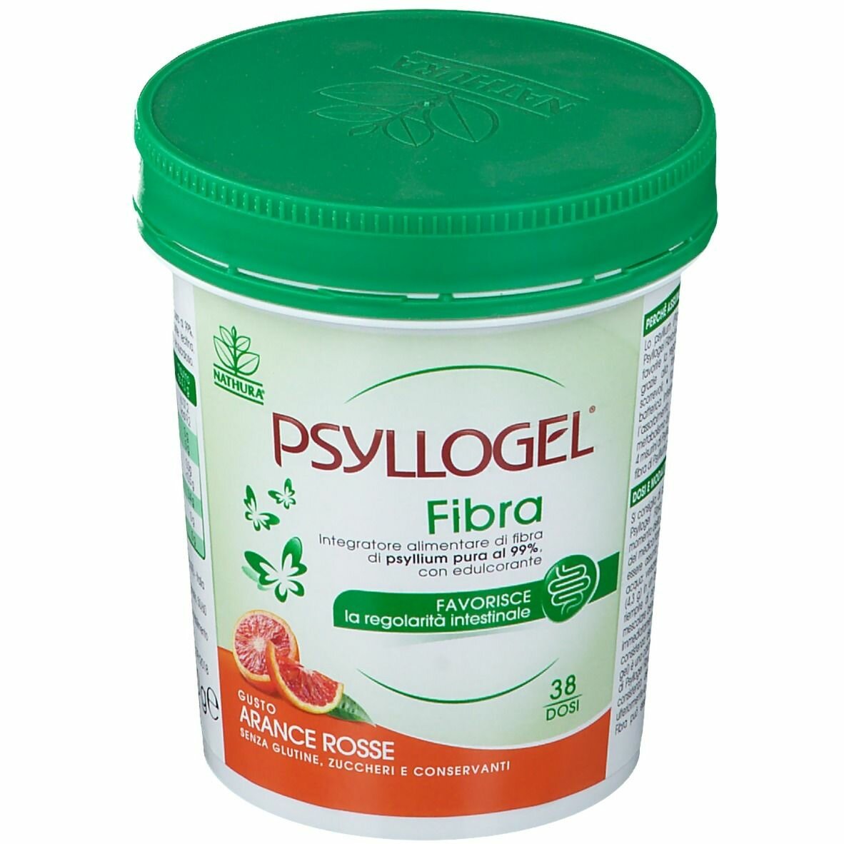 Psyllogel Fibra Benessere Intestinale Vaso 170 g arancia rossa