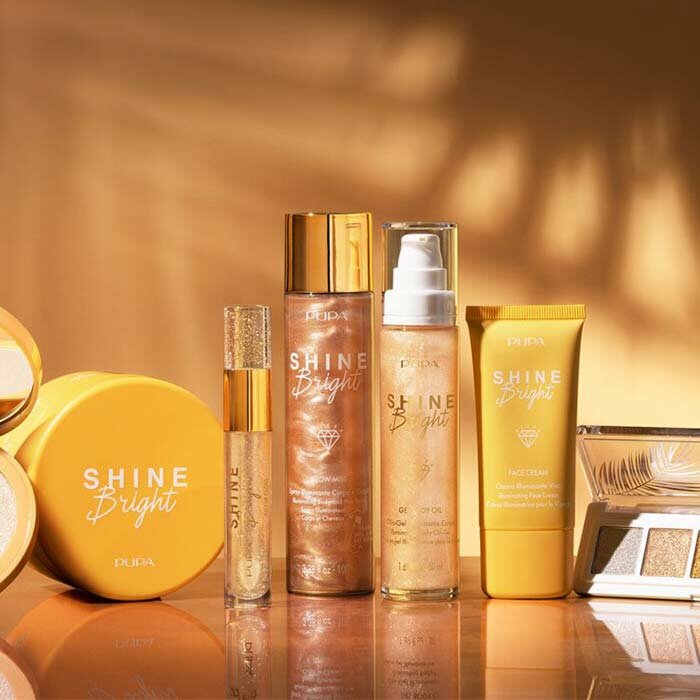 Pupa Shine Bright Crema Illuminante Viso 002 Bronze 30 ml