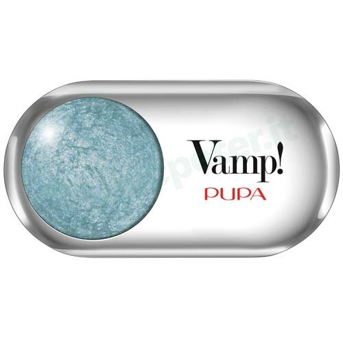 Pupa Vamp! Eyeshadow Ombretto Bon -Ton Blue Wet&Dry 1g