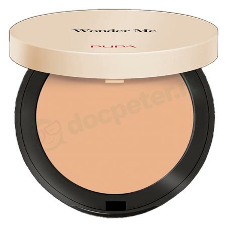 Pupa Wonder Me Cipria-Non-Cipria Polvere Viso 020 Nude 6,5g