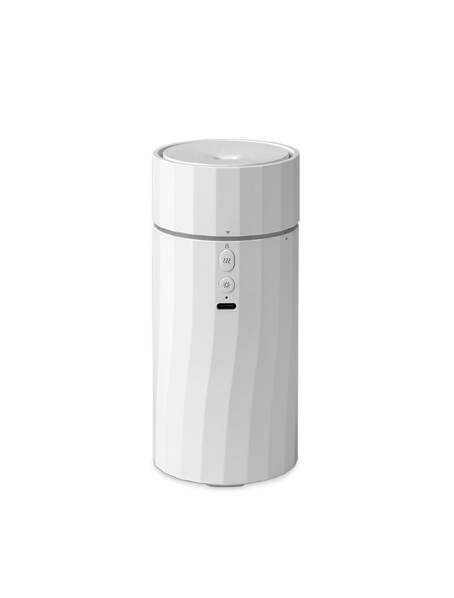 Purae bamboo diffusore ultrasuoni compatto plastica con batteria al litio
