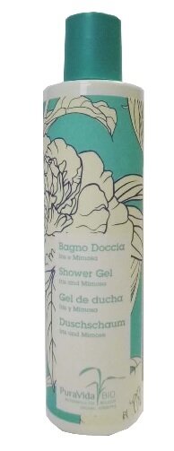 Puravidabio bagno doccia iris e mimosa 250 ml