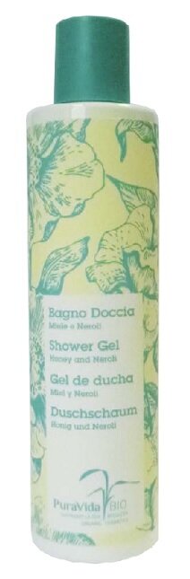 Puravidabio bagno doccia miele e neroli 250 ml