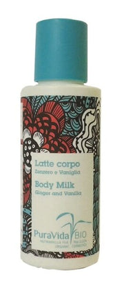 Puravidabio latte corpo zenzero vaniglia 100 ml