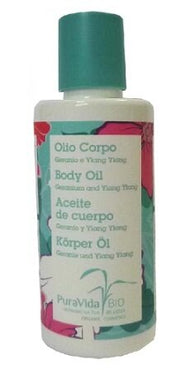 Puravidabio olio corpo geranio e ylang ylang 150 ml