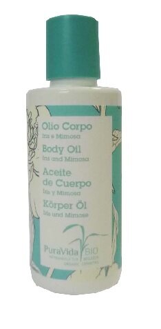 Puravidabio olio corpo iris e mimosa 150 ml