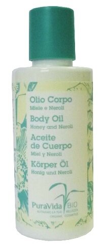 Puravidabio olio corpo miele e neroli 150 ml